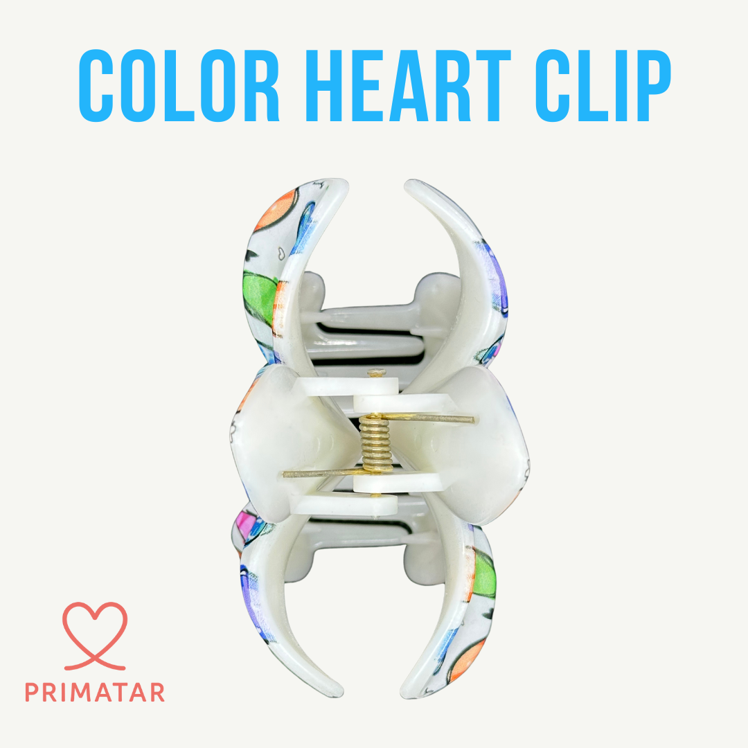 กิ๊บหนีบผม Color Heart Clip - Image 2