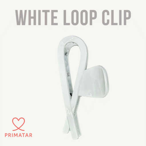 กิ๊บหนีบผม White Loop Clip