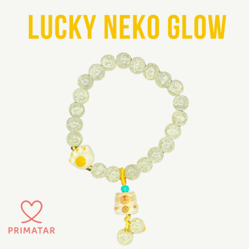 กำไลเรียกทรัพย์ Lucky Neko Glow